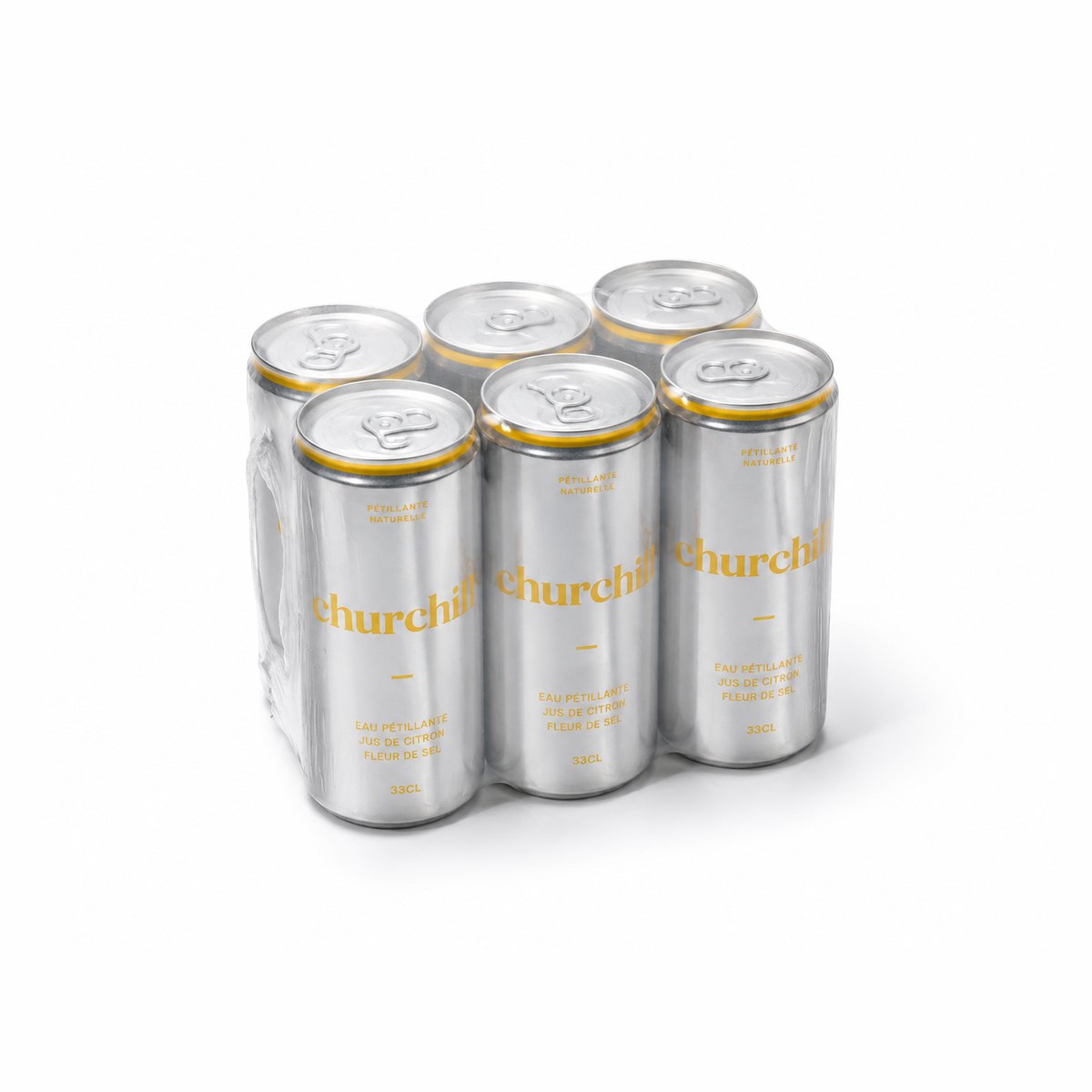 Pack de 6 canettes churchill