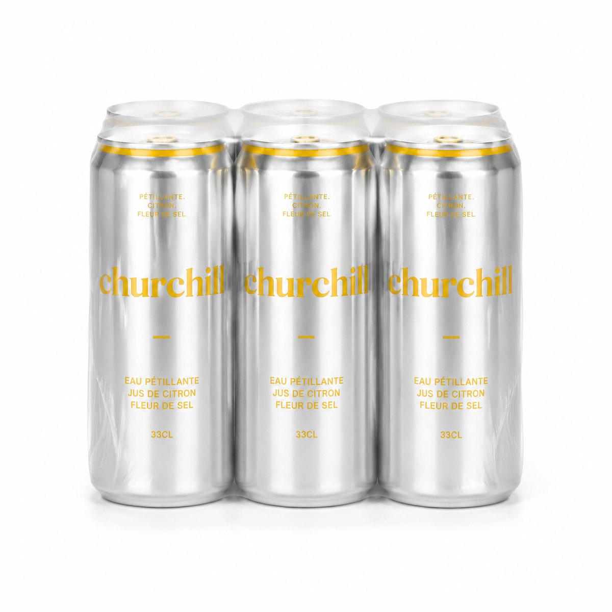 Pack de 6 churchill vu de face